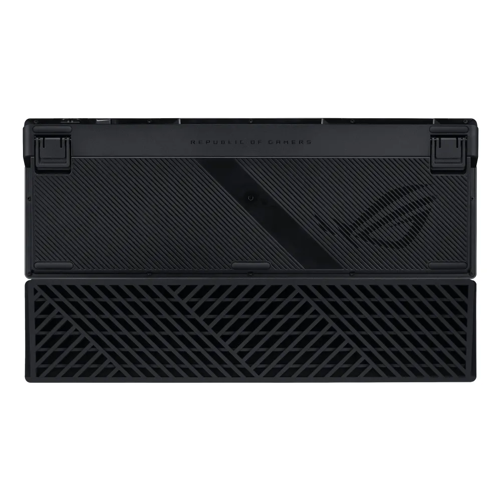 Asus ROG Azoth 96 HE - Tastiera Meccanica 96% Layout US, Switch Hall Effect HFX V2, Nero