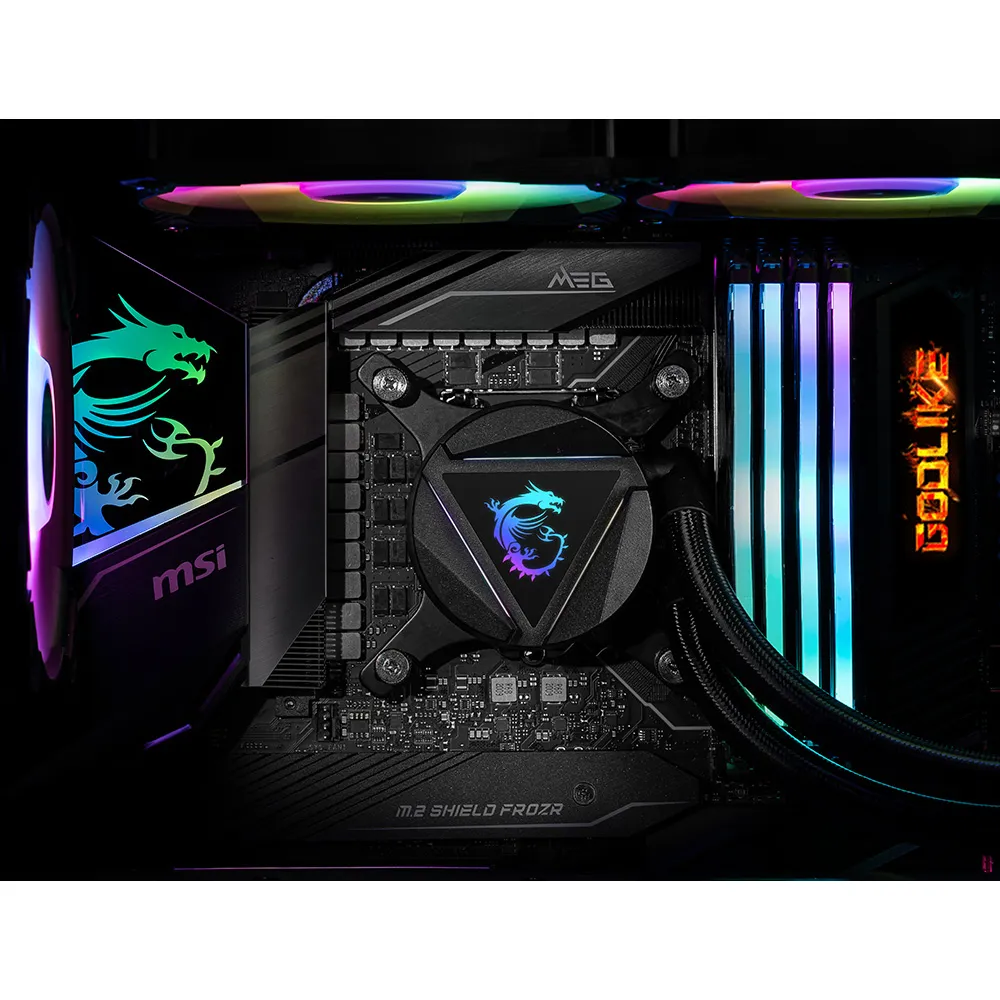 MSI MAG-CRLQD-360R2 sistema di raffreddamento per computer Scheda madre, Dissipatore a Liquido 12 cm Nero