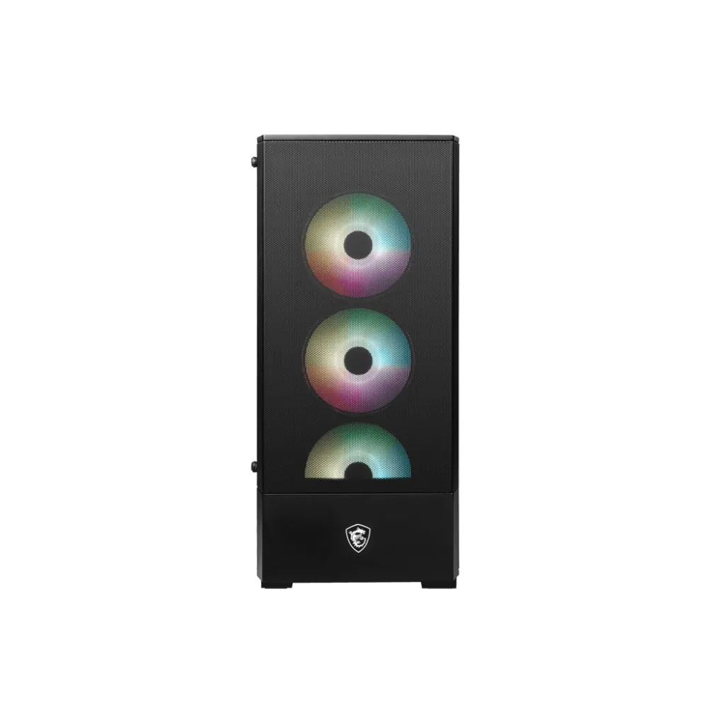 MSI MAG FORGE 112R computer case Midi Tower Nero, Trasparente
