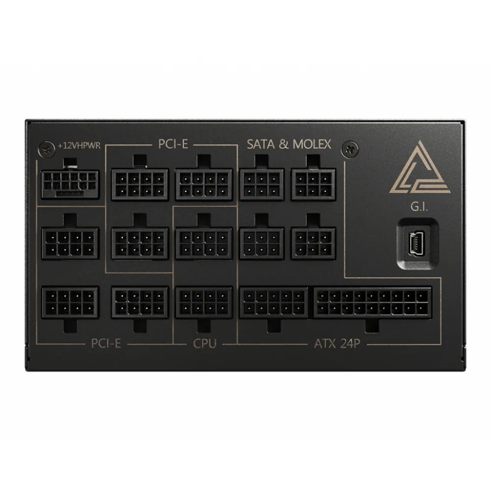 MSI MEG AI1300P PCIE5 Alimentatore 1300W ATX 80 PLUS Gold Nero