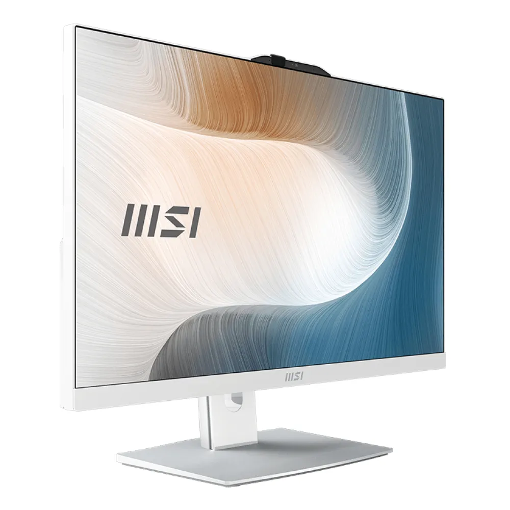 MSI Modern AM242TP 1M-1248IT Intel Core 7 150U 60,5 cm (23.8") 1920 x 1080 Pixel Touch screen PC All-in-one 16 GB DDR5-SDRAM 512 GB SSD Windows 11 Pro Wi-Fi 6E (802.11ax) Bianco