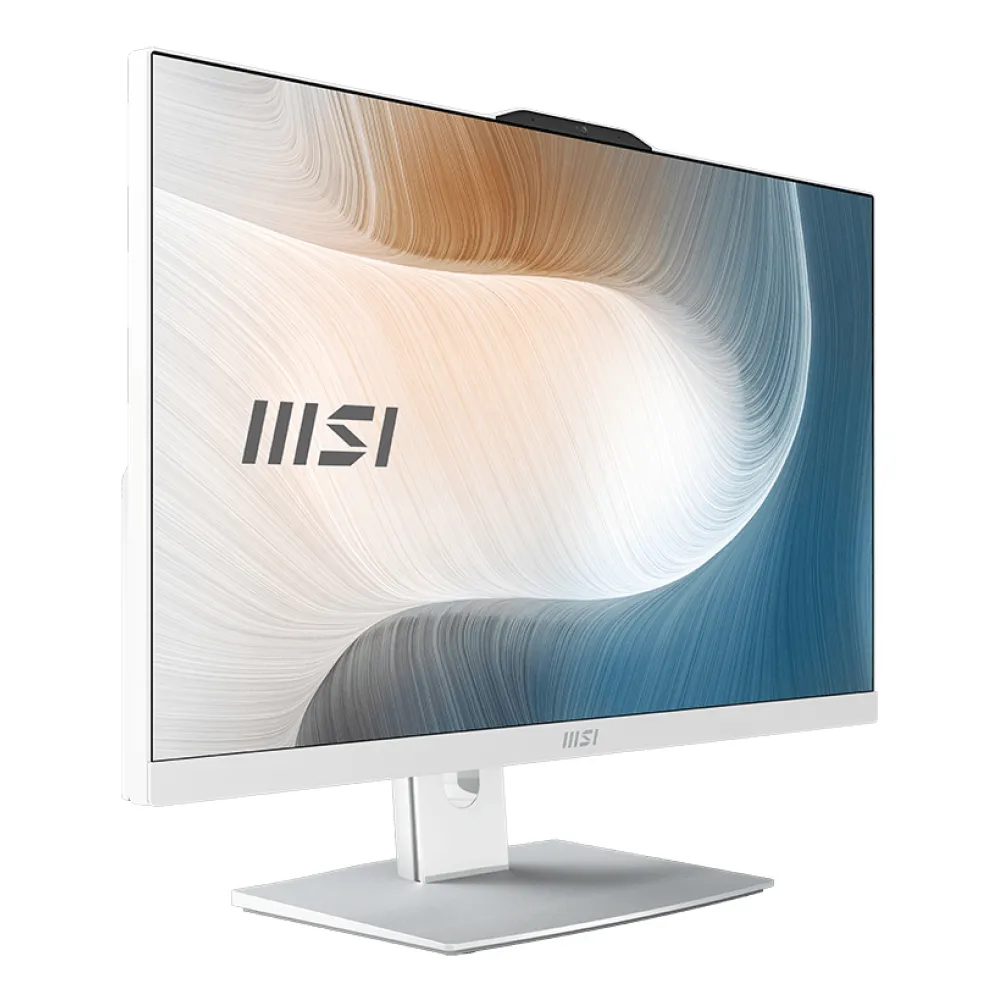 MSI Modern AM242TP 1M-1248IT Intel Core 7 150U 60,5 cm (23.8") 1920 x 1080 Pixel Touch screen PC All-in-one 16 GB DDR5-SDRAM 512 GB SSD Windows 11 Pro Wi-Fi 6E (802.11ax) Bianco