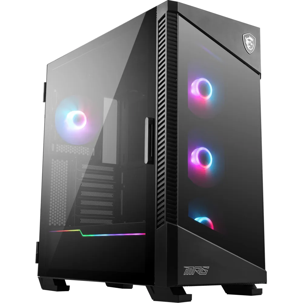MSI MPG VELOX 100R computer case Midi Tower Nero