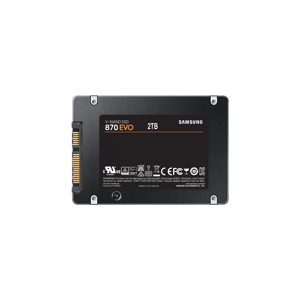 Samsung 870 Evo SSD 2TB SataIII 2.5" 560/530 MB/s