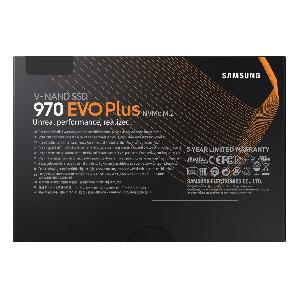 Samsung 970 Evo Plus SSD 500GB M.2 NVMe 3500/3300MB/s