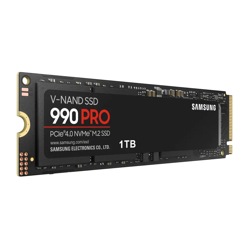 Samsung 990 Pro SSD 1TB M.2 NVMe PCIe 4.0 7450/6900 MB/s