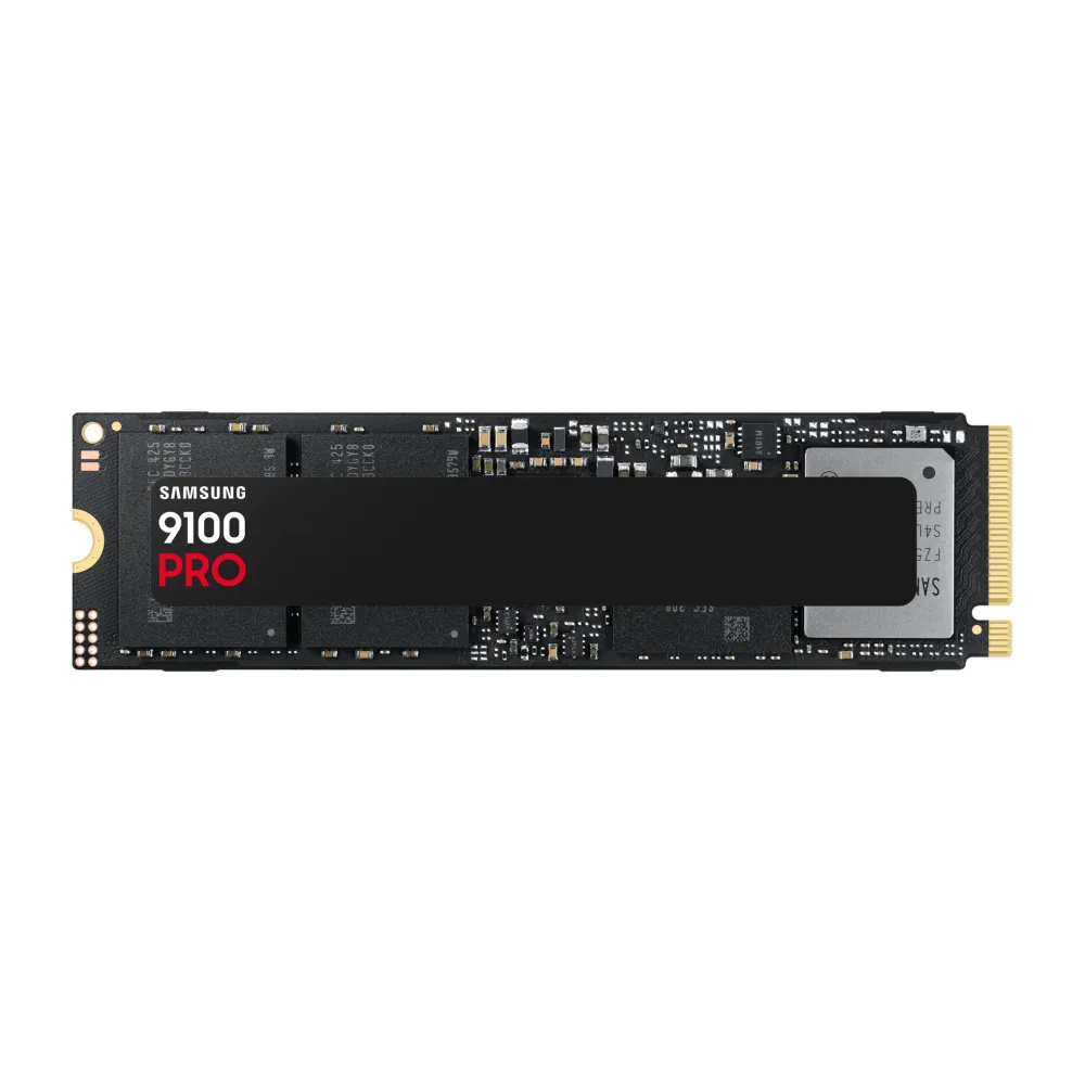 Samsung 9100 PRO SSD 2TB M.2 NVMe PCIe 5.0 con velocità di lettura: 14700 MB/s 2200000 IOPS e velocità di scrittura: 13400 MB/s 2600000 IOPS