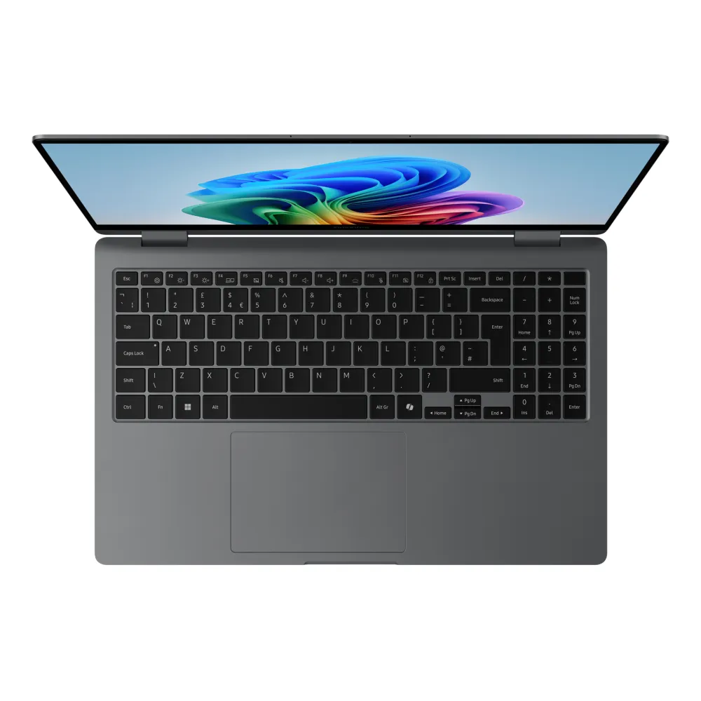 Samsung Galaxy Book5 360 NP754QHA-KA1IT Notebook  (15.6") Touch screen Full HD Intel Core Ultra 7 256V 16 GB LPDDR5x-SDRAM 512 GB SSD Wi-Fi 7 Windows 11 Pro Grigio