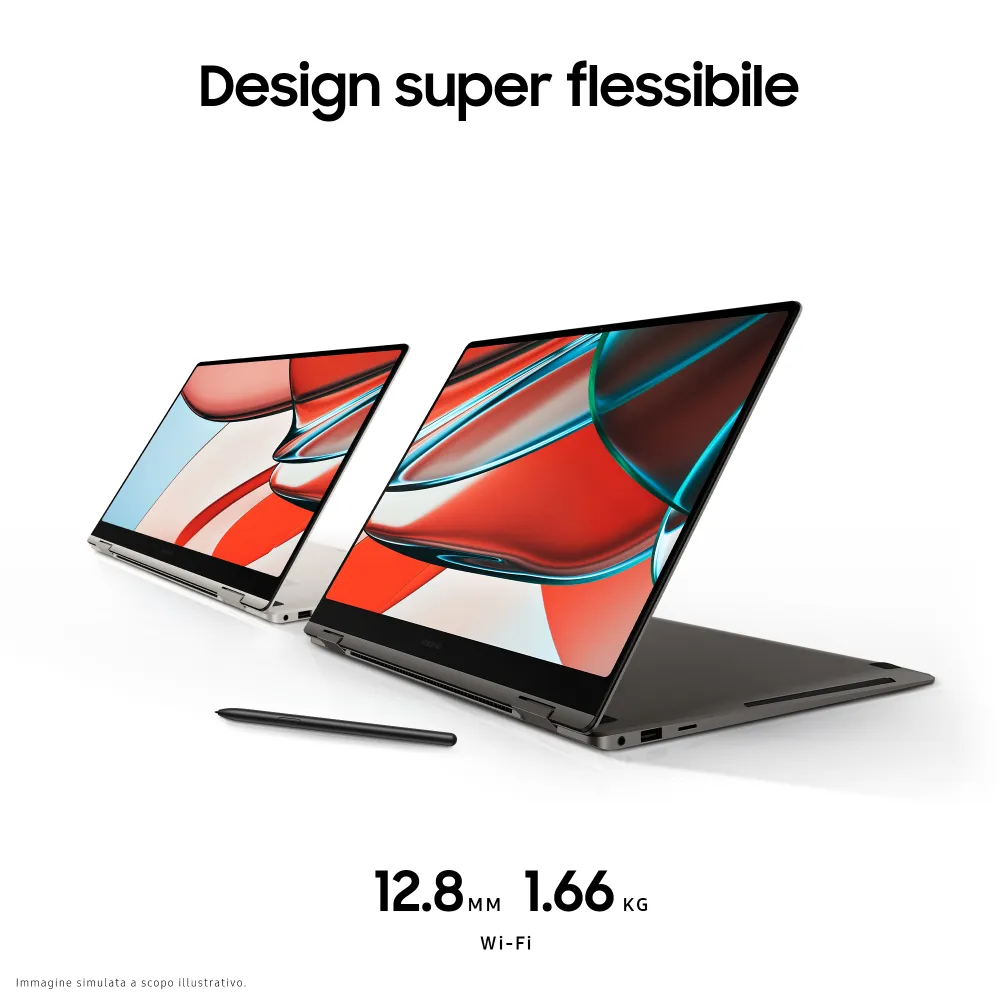 Samsung Galaxy Book3 Pro 360 16" Laptop i7 16GB 512GB Windows 11 Pro Graphite