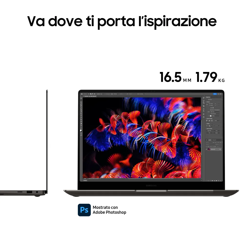 Samsung Galaxy Book3 Ultra 16" Laptop i7 16GB 512GB Windows 11 Pro Graphite