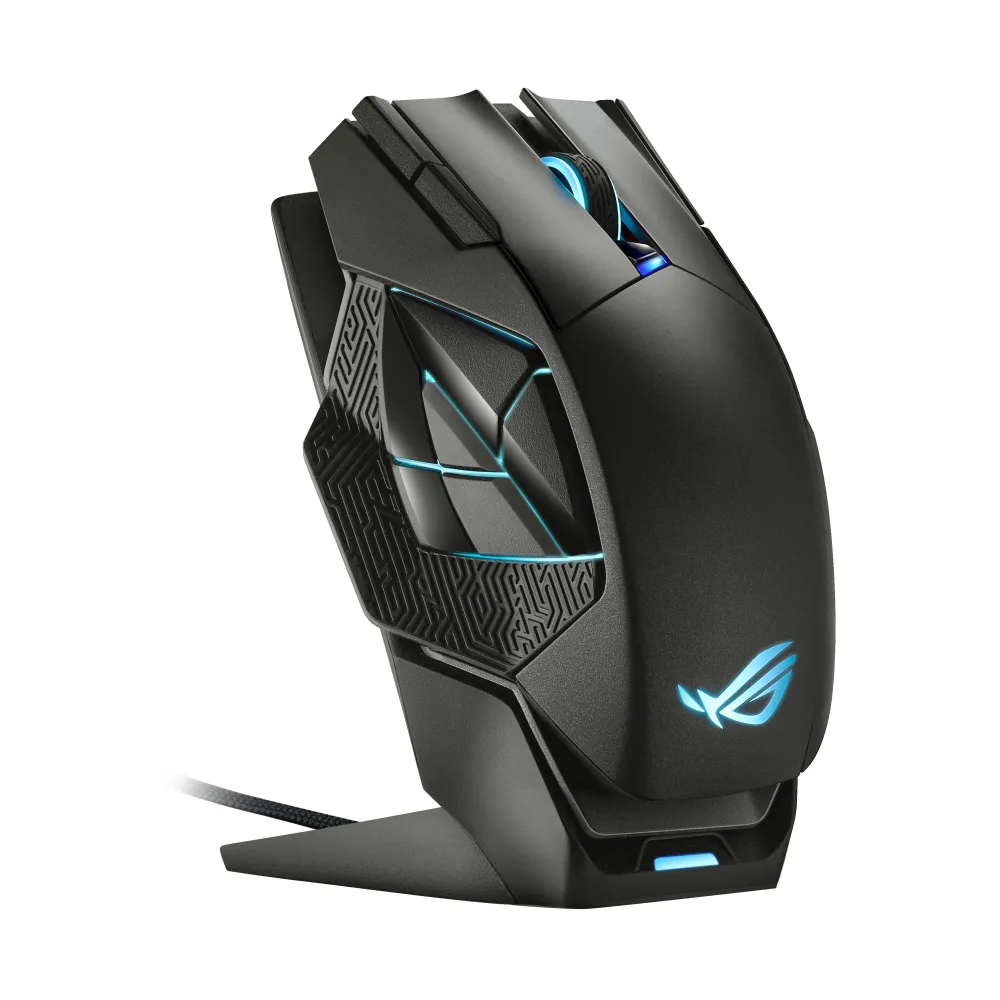 ASUS ROG Spatha X mouse Gaming Mano destra RF Wireless + USB Type-A Ottico 19000 DPI