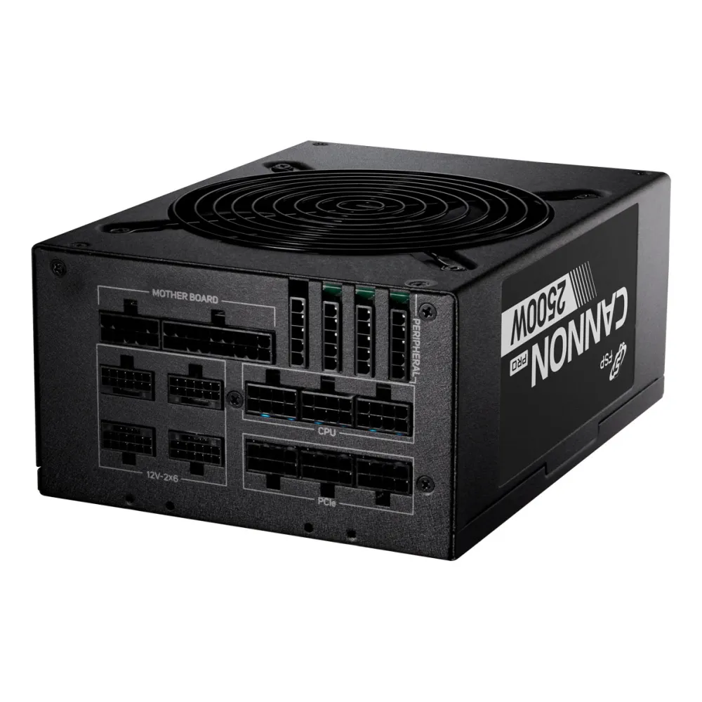 FSP Fortron Cannon Pro - 2500W, 80 Plus Platinum, Fully Modular, ATX, ATX 3.0