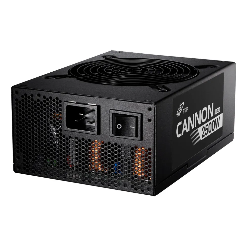 FSP Fortron Cannon Pro - 2500W, 80 Plus Platinum, Fully Modular, ATX, ATX 3.0