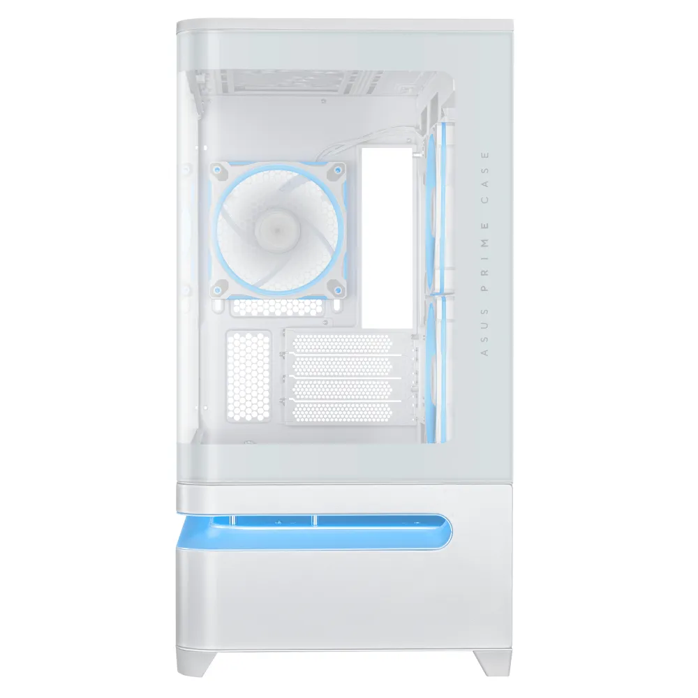 Asus Prime AP202 TG ARGB White Case Micro-ATX Vetro Temperato