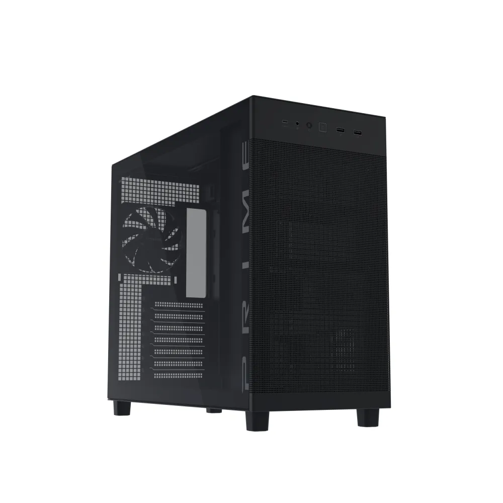 Asus Prime AP303 TG Black Case Micro-ATX Vetro Temperato