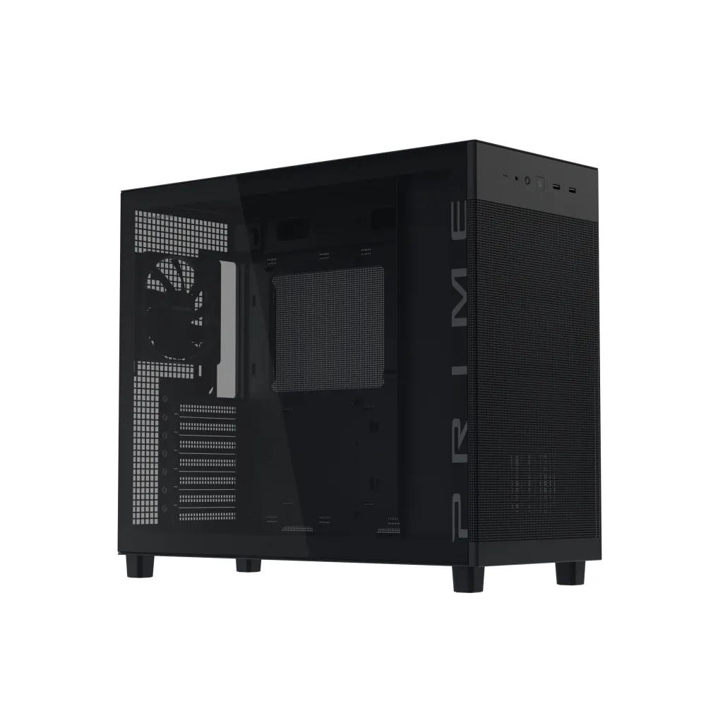 Asus Prime AP303 TG Black Case Micro-ATX Vetro Temperato