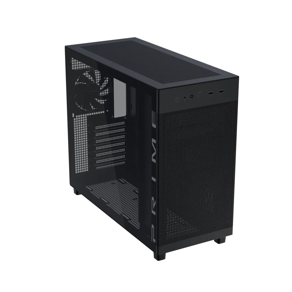 Asus Prime AP303 TG Black Case Micro-ATX Vetro Temperato
