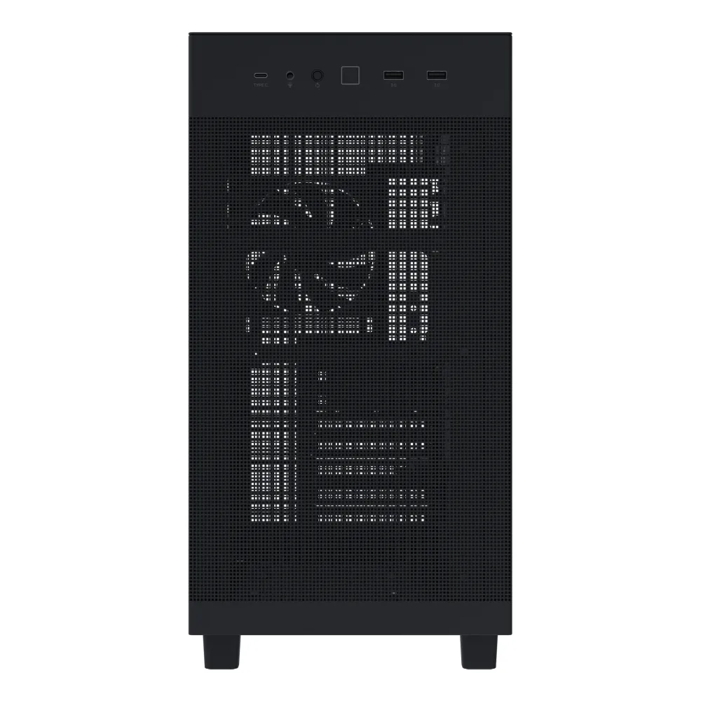 Asus Prime AP303 TG Black Case Micro-ATX Vetro Temperato