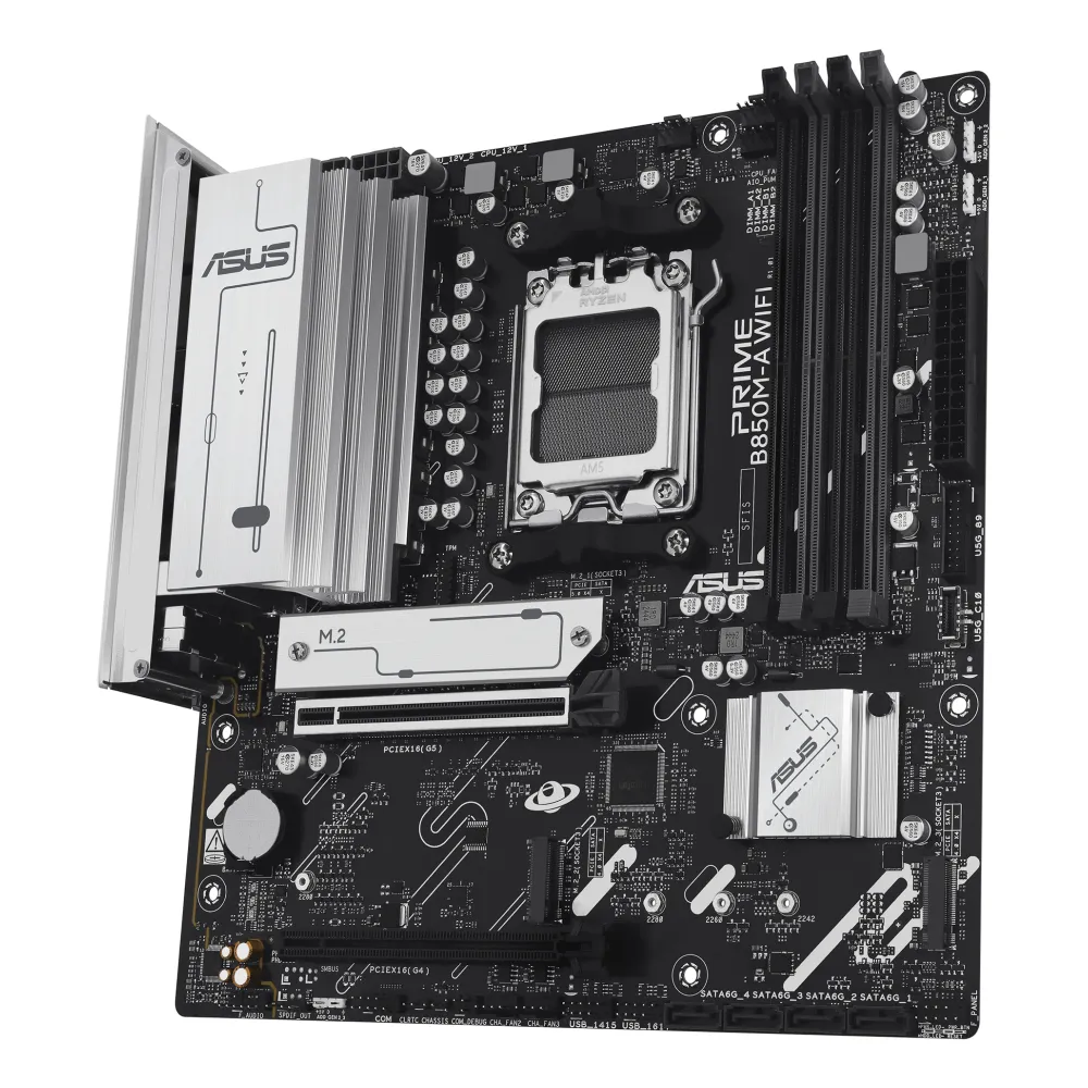 Asus Prime B850M-A WiFi Motherboard Micro-ATX AMD AM5