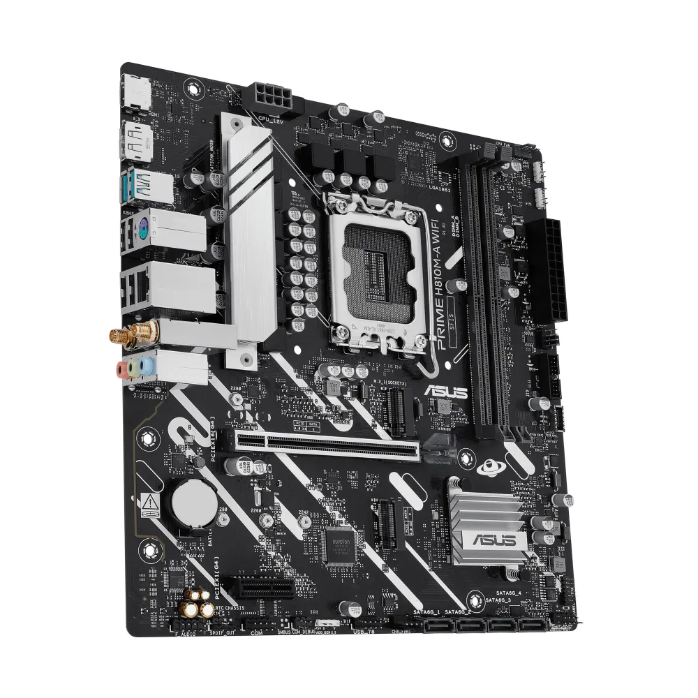 Asus PRIME H810M-A WIFI Intel H810 LGA 1851 (Socket V1) micro ATX