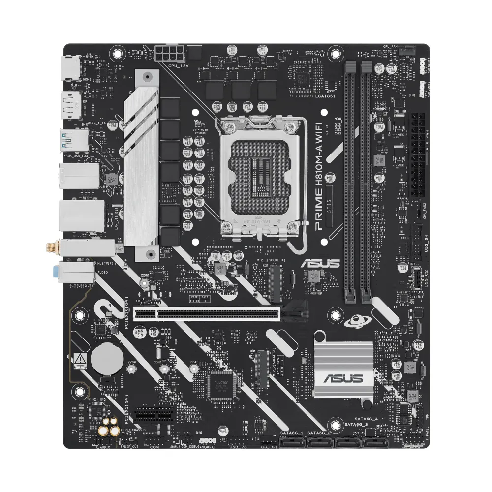 Asus PRIME H810M-A WIFI Intel H810 LGA 1851 (Socket V1) micro ATX