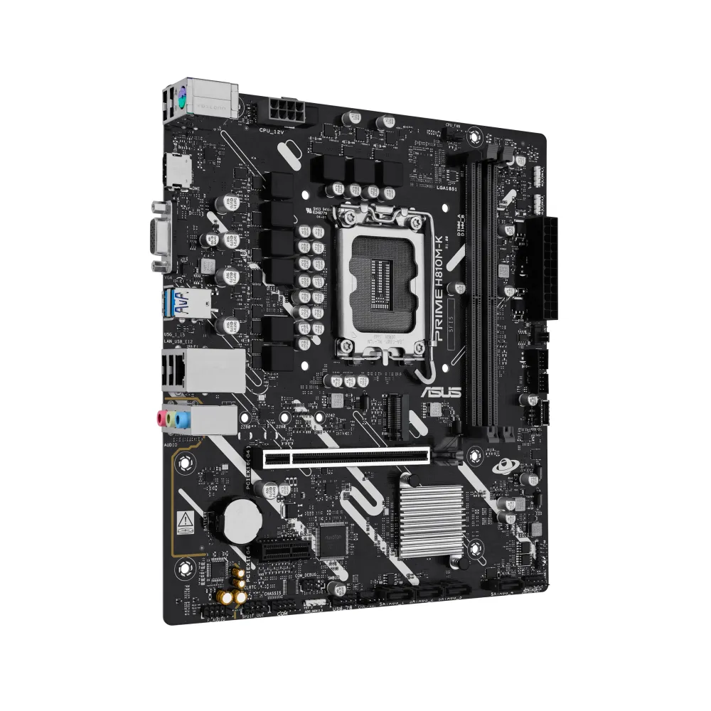 Asus Prime H810M-K Motherboard Micro-ATX Intel LGA 1851