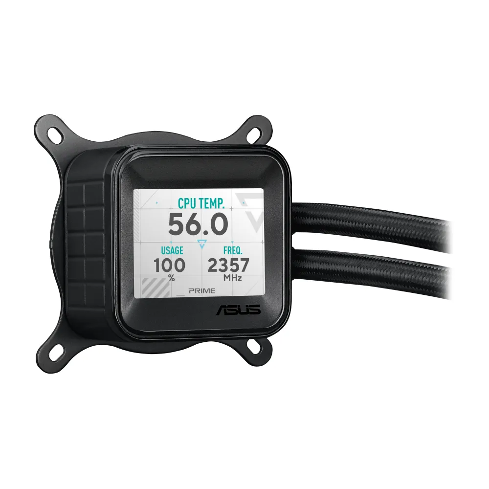 Asus Prime LC 360 ARGB LCD Dissipatore a Liquido 12 cm Nero