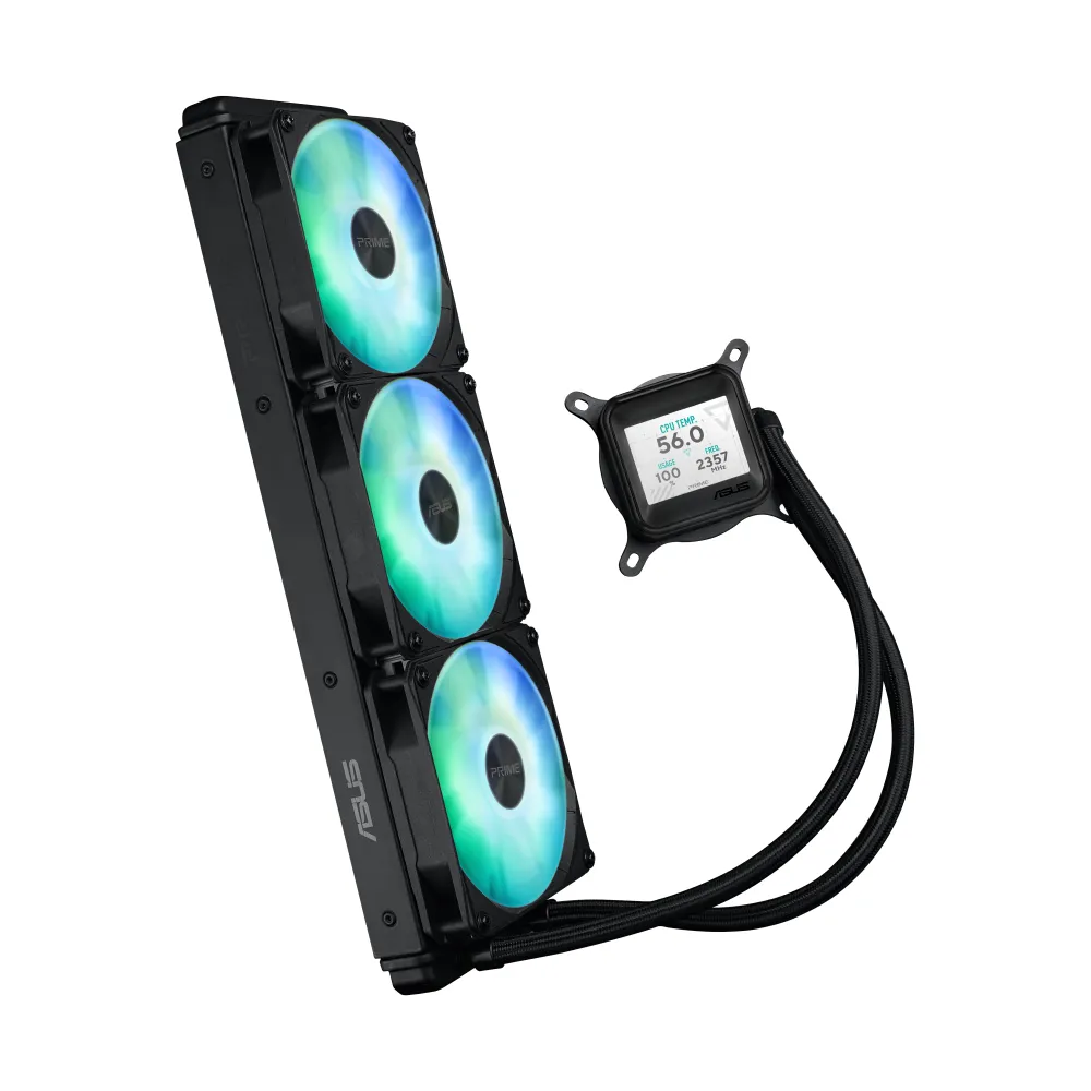 Asus Prime LC 360 ARGB LCD Dissipatore a Liquido 12 cm Nero