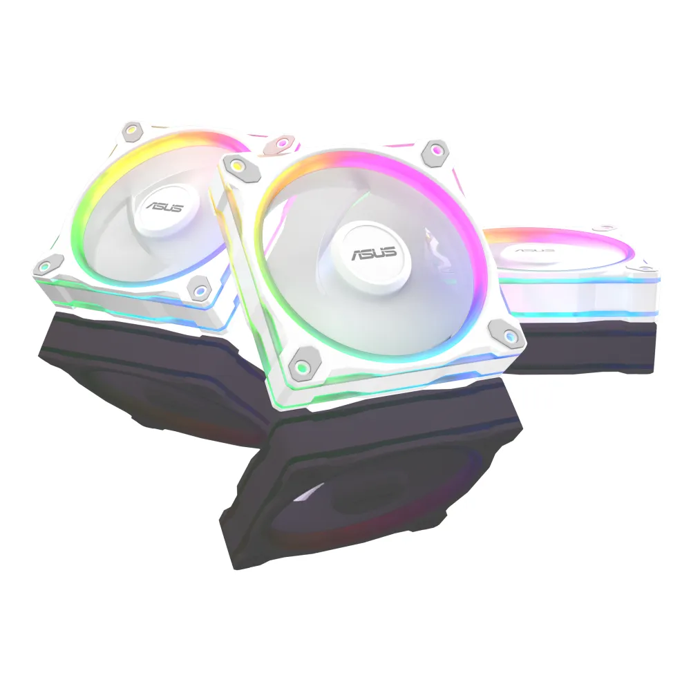 ASUS VENTOLA PRIME MR120 FAN ARGB REVERSE WHITE 3IN1