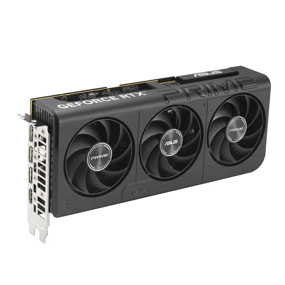 ASUS Prime RTX5060 O8G, NVIDIA GeForce RTX 5060 8 GB GDDR7, 7680 x 4320 Pixel 128 bit 28 Gbit/s PCI Express 5.0, Quantità porte HDMI: 1 Quantità DisplayPorts: 3