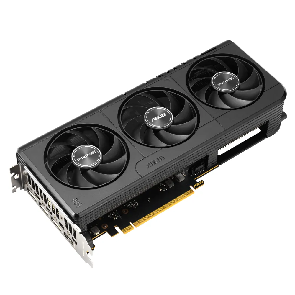 ASUS Prime RTX5060 O8G, NVIDIA GeForce RTX 5060 8 GB GDDR7, 7680 x 4320 Pixel 128 bit 28 Gbit/s PCI Express 5.0, Quantità porte HDMI: 1 Quantità DisplayPorts: 3