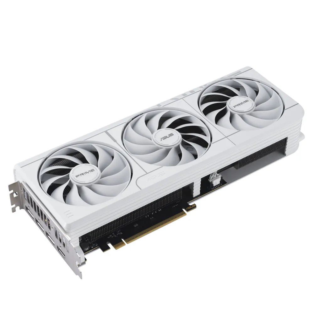 ASUS Prime -RTX5070-O12G-WHITE NVIDIA GeForce RTX 5070 12 GB GDDR7, 7680 x 4320 Pixel 192 bit 28 Gbit/s PCI Express 5.0, Quantità porte HDMI: 1, DisplayPorts: 3