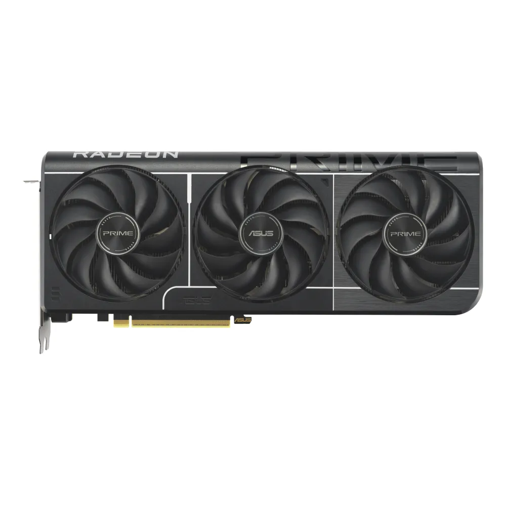 ASUS Prime Radeon RX 9060 XT O16G AMD 16 GB GDDR6, 7680 x 4320 Pixel 128 bit PCI Express 5.0, Quantità porte HDMI: 1, DisplayPorts: 2