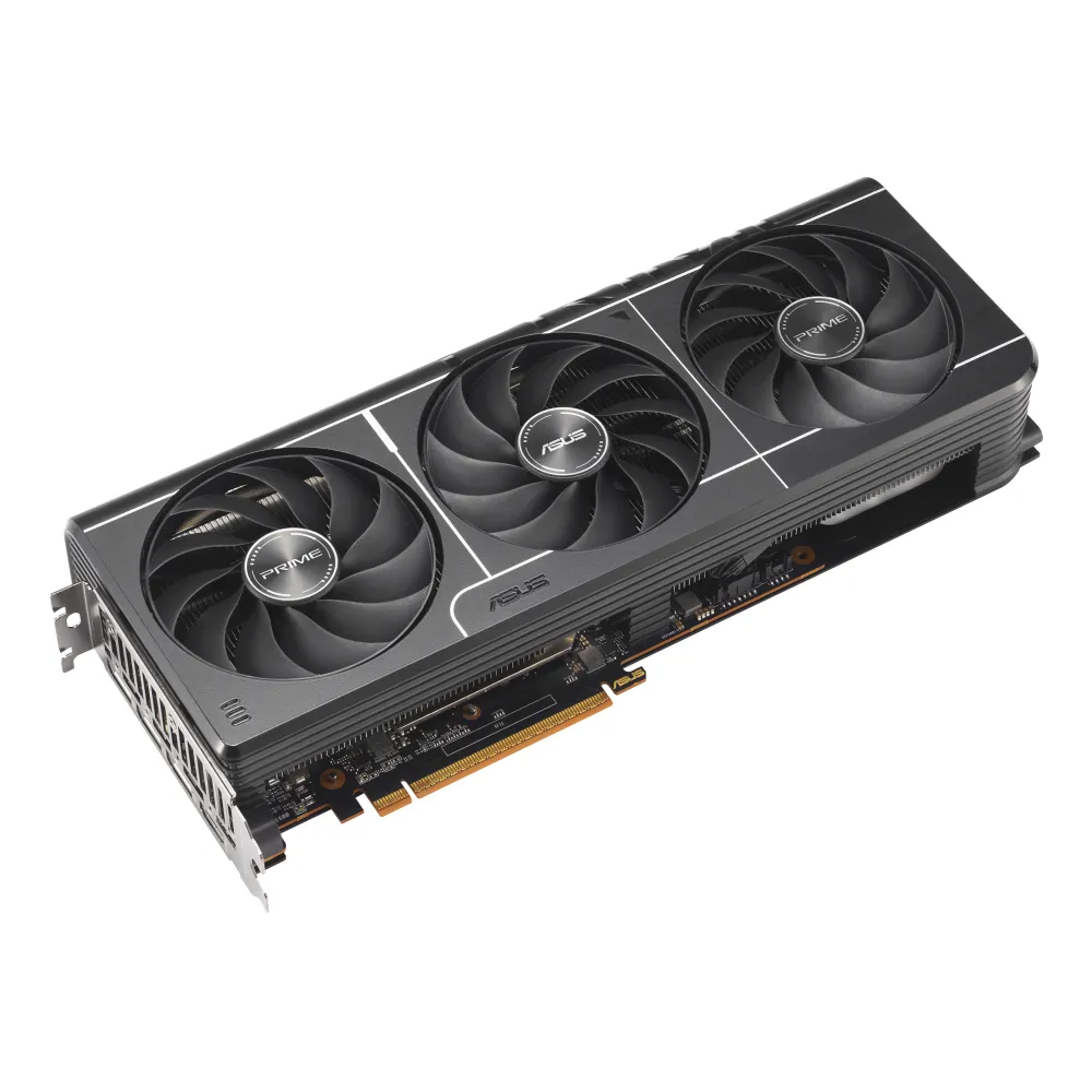ASUS Prime-RX9070-O16G AMD Radeon RX 9070 16 GB GDDR6, 7680 x 4320 Pixel 256 bit 20 Gbit/s PCI Express 5.0, Quantità porte HDMI: 1 Quantità DisplayPorts: 3