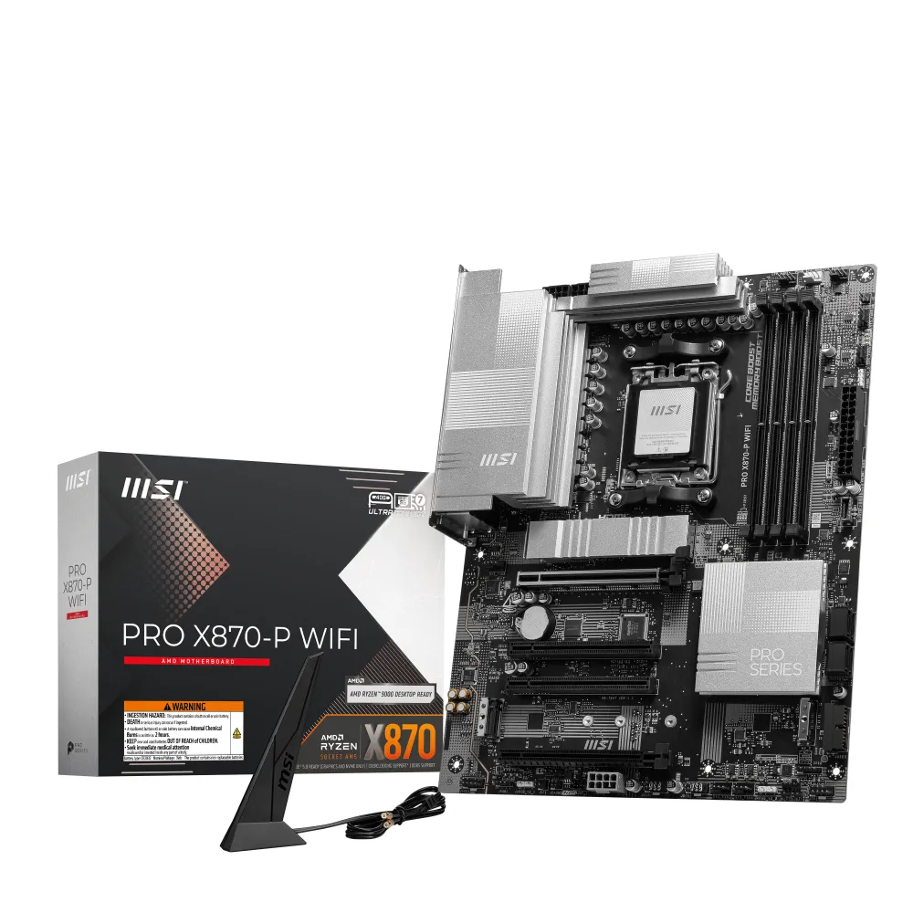 MSI PRO X870-P WIFI scheda madre AMD X870 Socket AM5 ATX