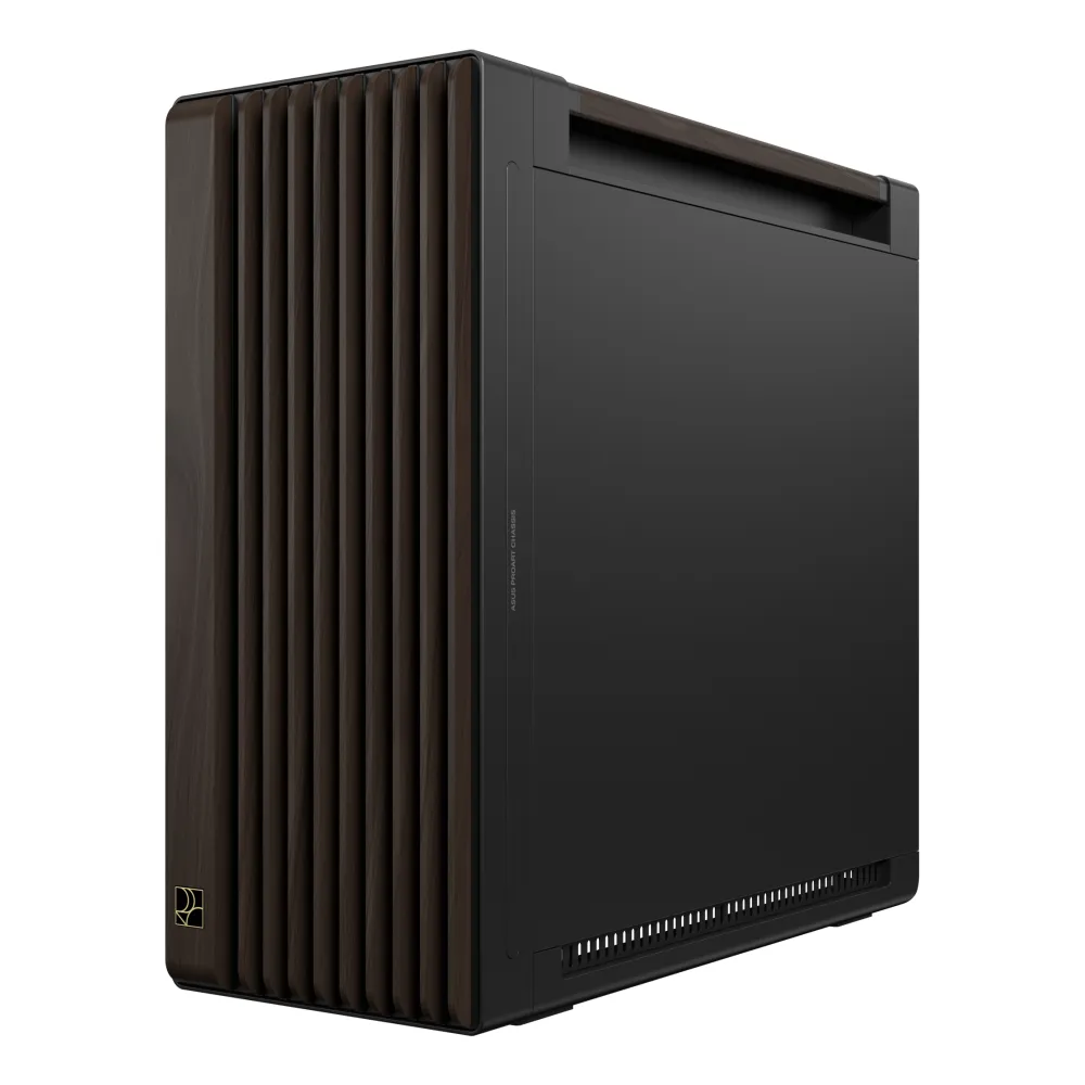 Asus ProArt PA602 Wood Modern Black Mid-Tower Legno Noce Pannello Metallo