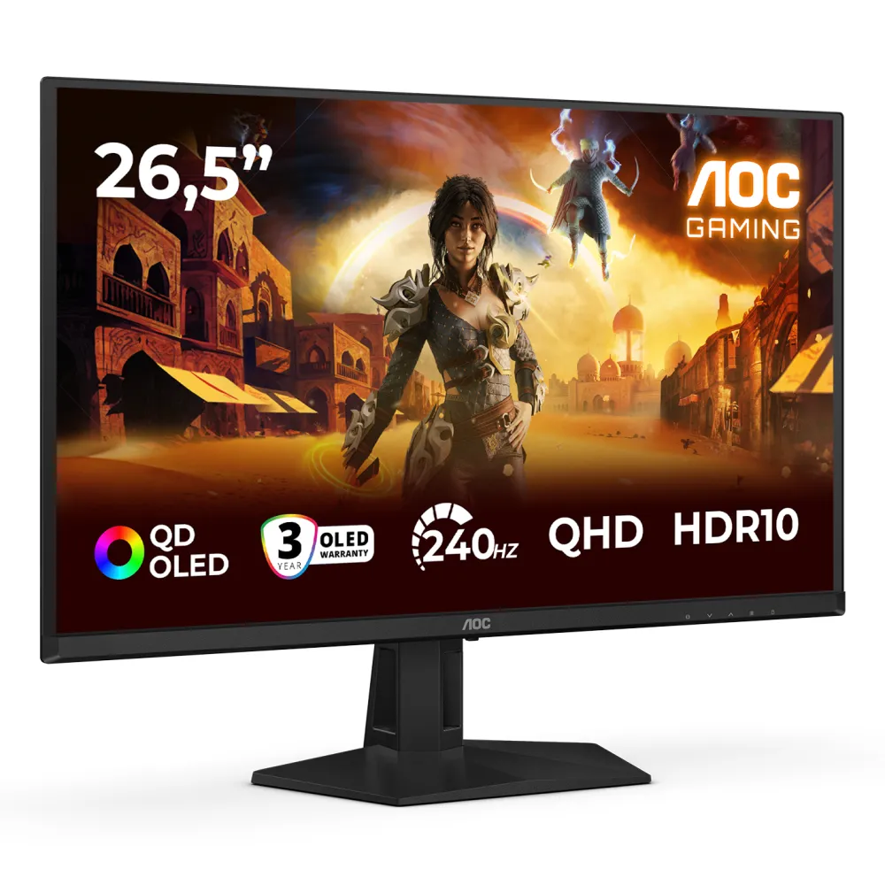 AOC Gaming Q27G41ZDF 26.5" QHD QD-OLED 240Hz 0.03ms HDMI DP