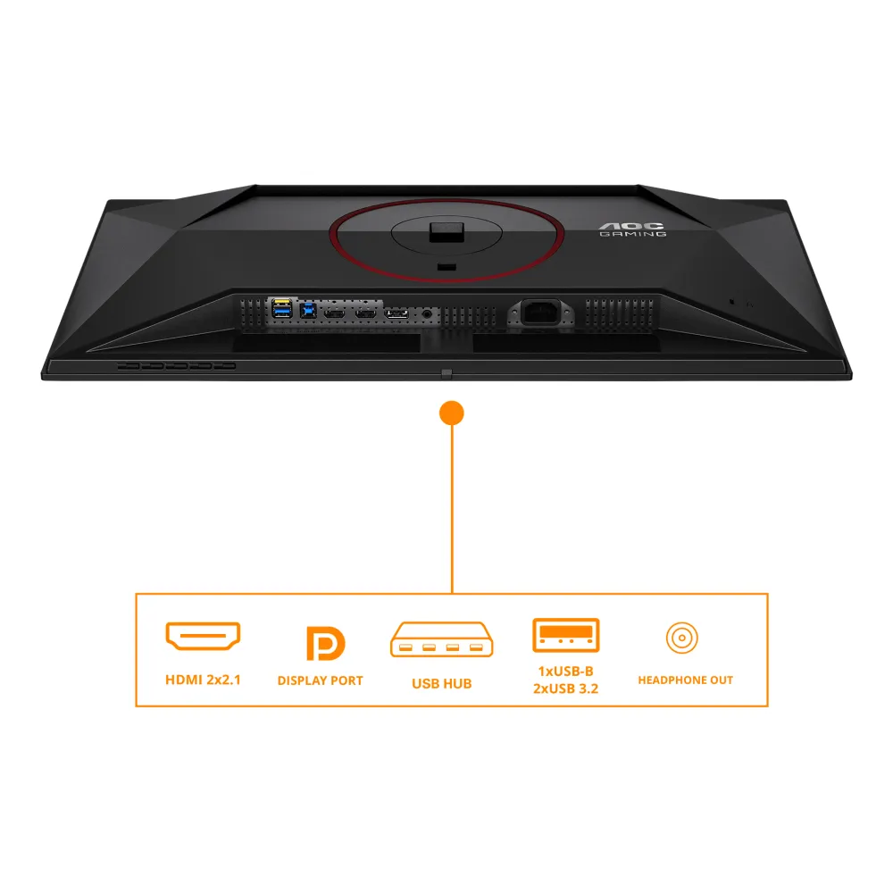 AOC Gaming Q27G4SDR 26.5" QHD QD-OLED 360Hz 0.03ms Pivot Hub USB