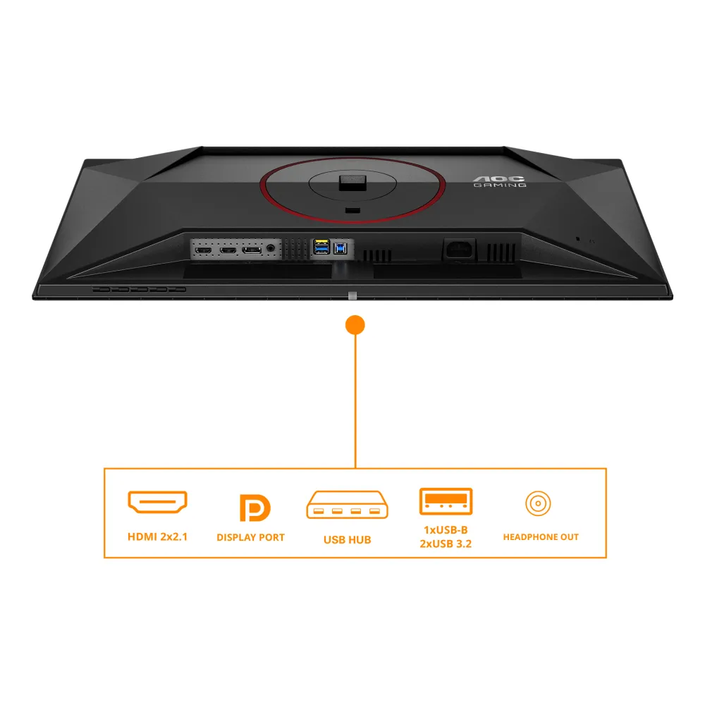 AOC Gaming Q27G4ZDR 26.5" QHD QD-OLED 240Hz 0.03ms Pivot Hub USB