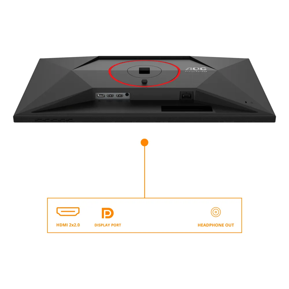 AOC Gaming Q27G4ZR 27" QHD 240Hz Fast IPS 1ms Pivot Speaker