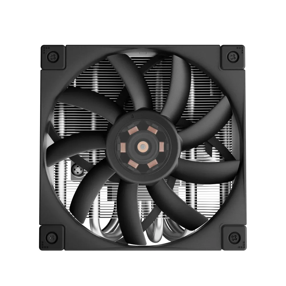 DeepCool AN600 Dissipatore 12 cm Alluminio, Nero