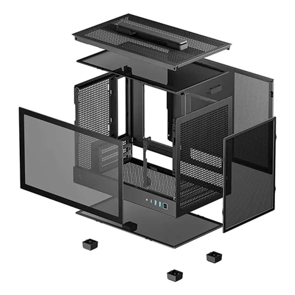 DeepCool CH160 Small Form Factor (SFF) Nero