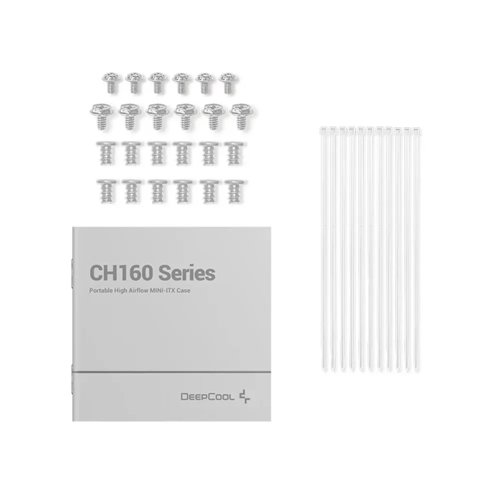 DeepCool CH160 WH Small Form Factor (SFF) Bianco