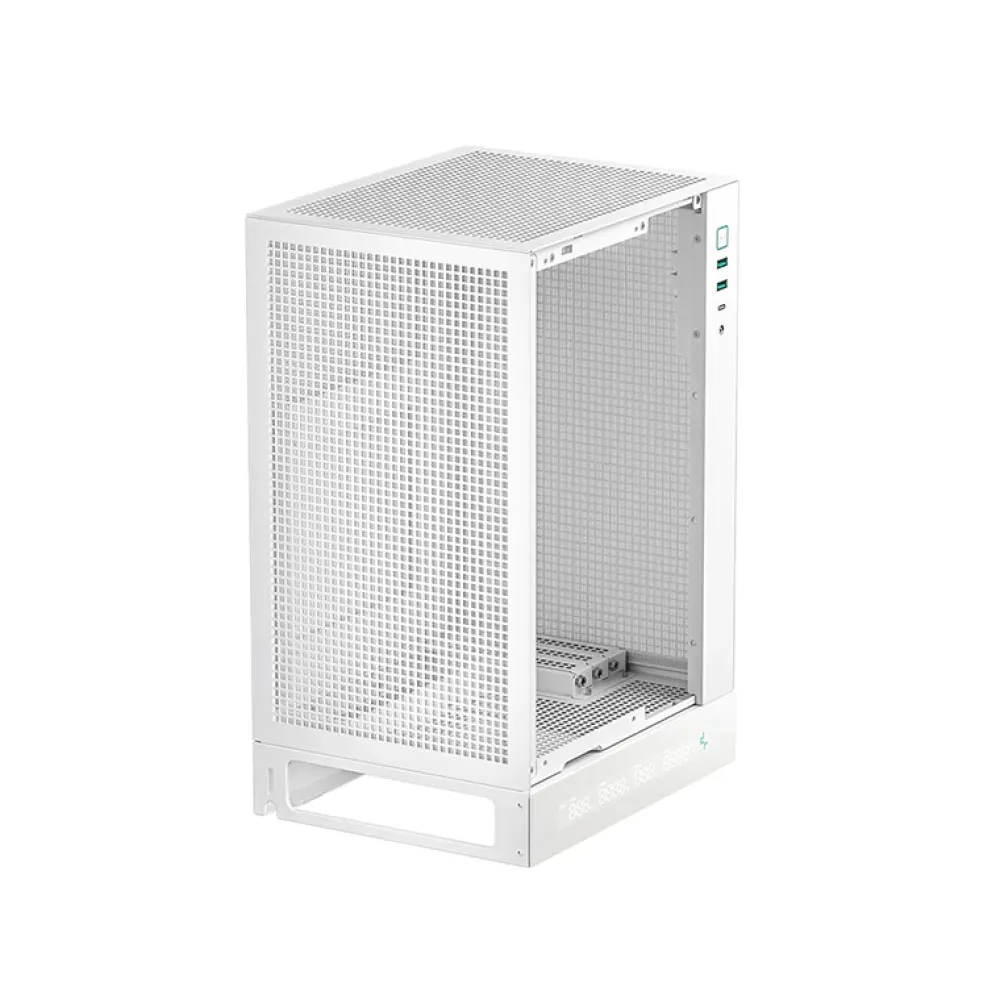 DeepCool R-CH170-WHNPI0D-G-1 computer case Tower Bianco