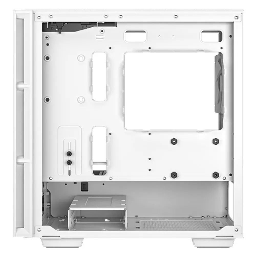 DeepCool R-CH360-WHAPE3D-G-1 computer case Micro Tower Bianco