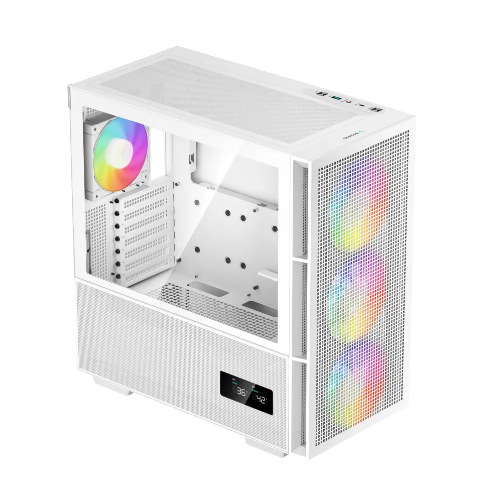 DeepCool CH560 DIGITAL WH Midi Tower Bianco