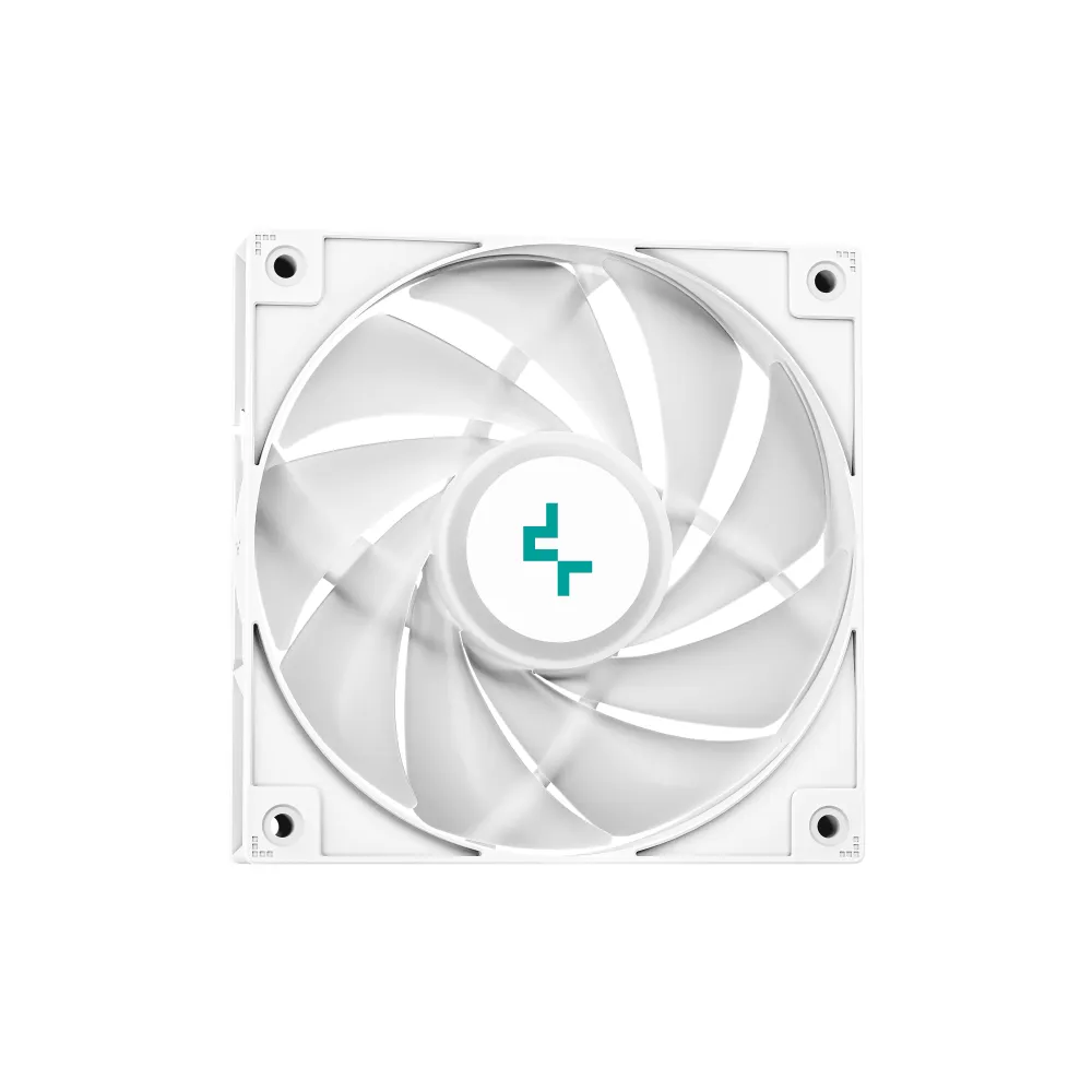 DeepCool LE520 WH Dissipatore a Liquido 12 cm Bianco 1 pz