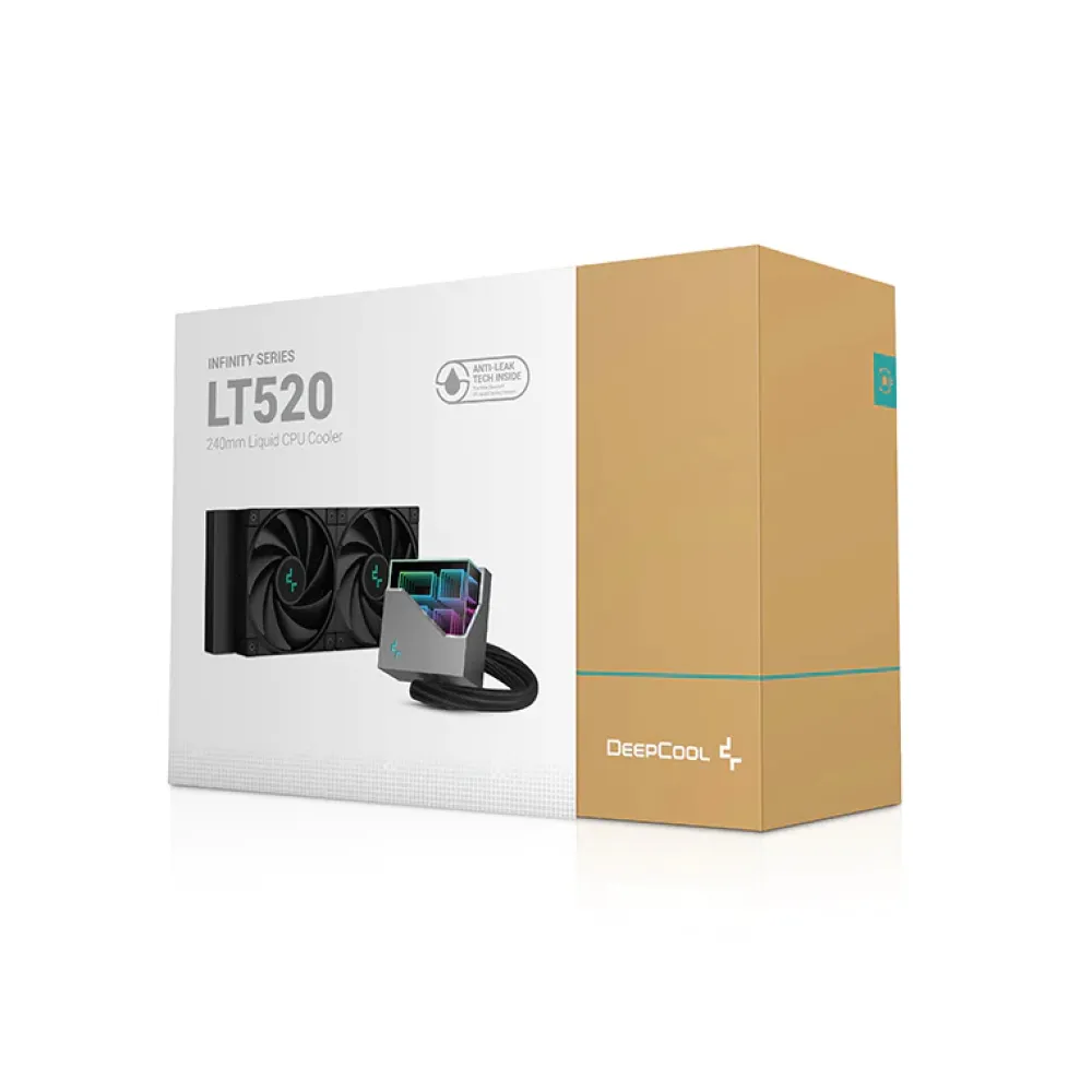 DeepCool LT520 Dissipatore a Liquido 12 cm Nero 1 pz