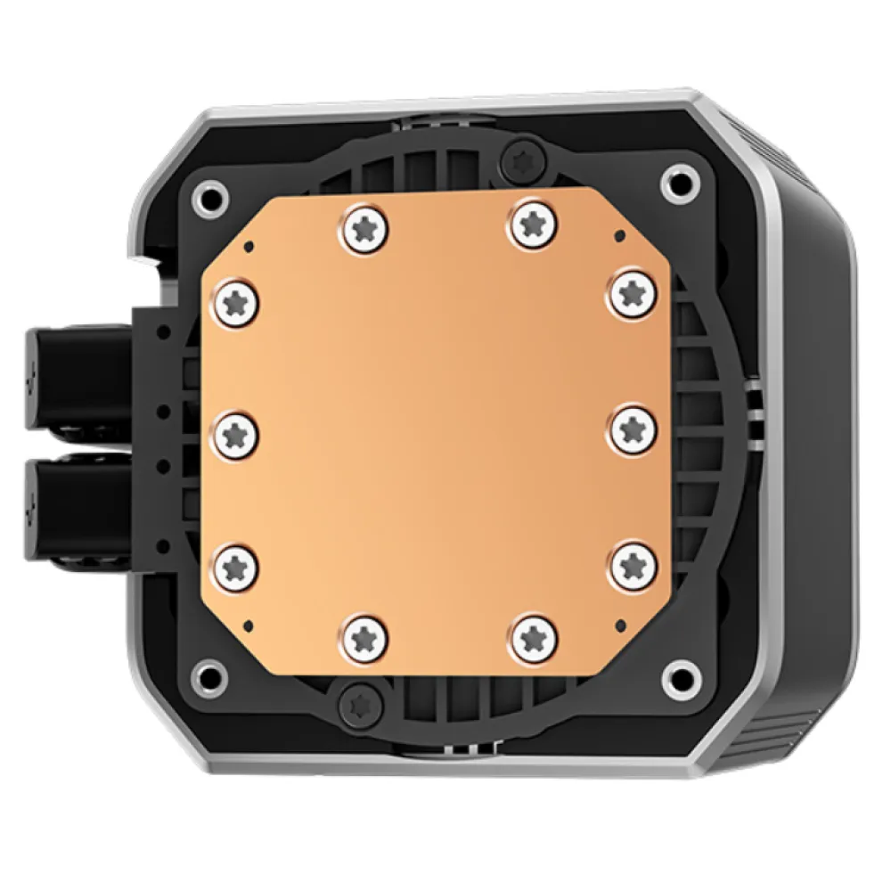 DeepCool MYSTIQUE 240 ARGB Dissipatore a Liquido 12 cm Nero 1 pz