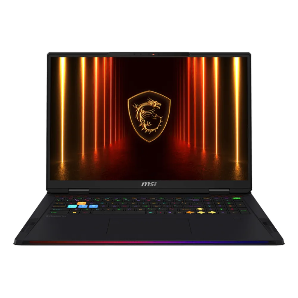 MSI Raider 18 HX AI A2XWIG-067IT Intel Core Ultra 9 285HX Notebook (18") UHD+ 64 GB DDR5-SDRAM 4 TB SSD NVIDIA GeForce RTX 5080 Wi-Fi 7 (802.11be) Windows 11 Pro Nero